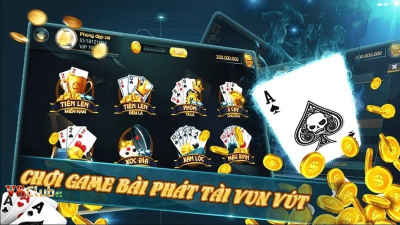 Games V8Club mang tới cho người chơi rất nhiều trải nghiệm thú vị