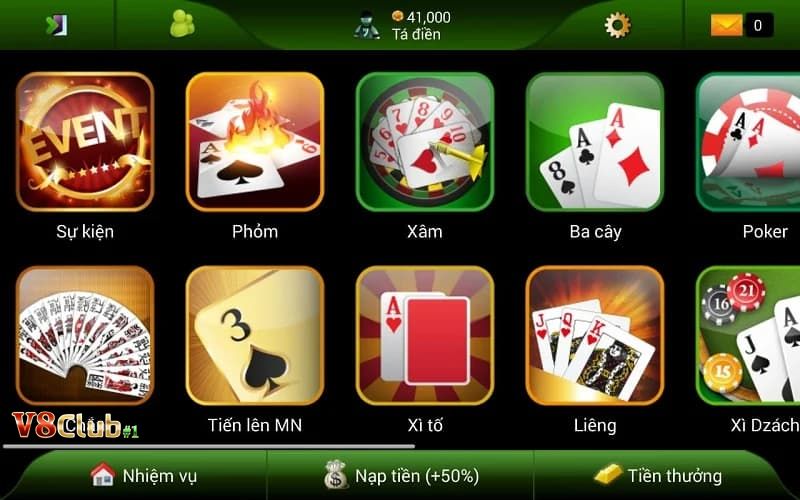 Hàng loạt game bài đang chờ anh em khám phá