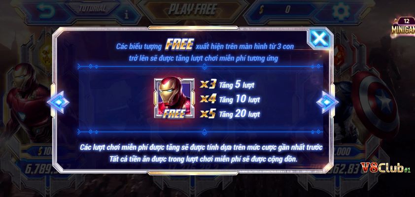 Các biểu tượng đặc biệt trong game nổ hũ Avengers Các biểu tượng đặc biệt trong game nổ hũ Avengers